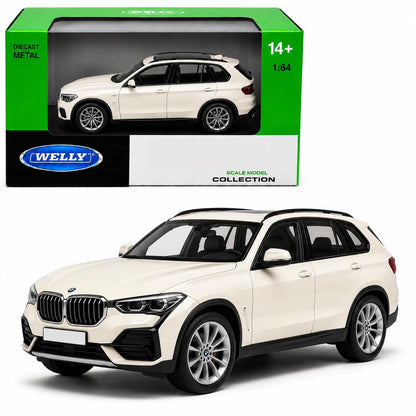 Welly 1:64 BMW X5 Cream White