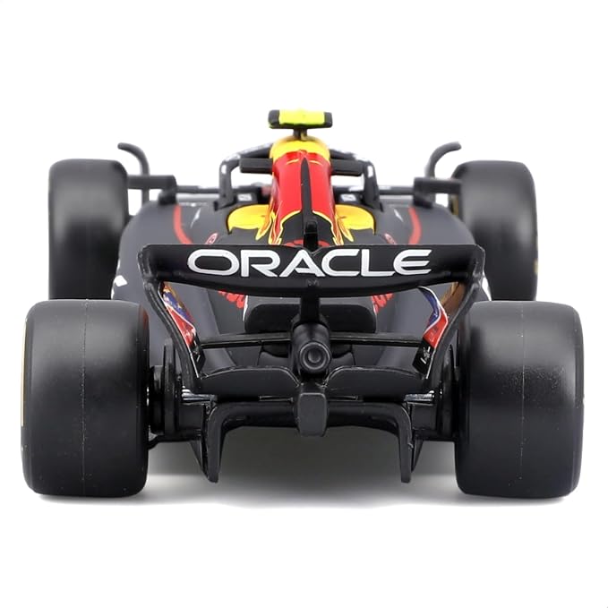 Bburago Oracle Red Bull Racing RB21 1:43 Scale Die-Cast Formula 1 Model Car | Premium Black F1 Racing Car with Authentic Team Livery & Display Box