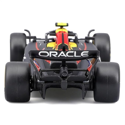 Bburago Oracle Red Bull Racing RB21 1:43 Scale Die-Cast Formula 1 Model Car | Premium Black F1 Racing Car with Authentic Team Livery & Display Box