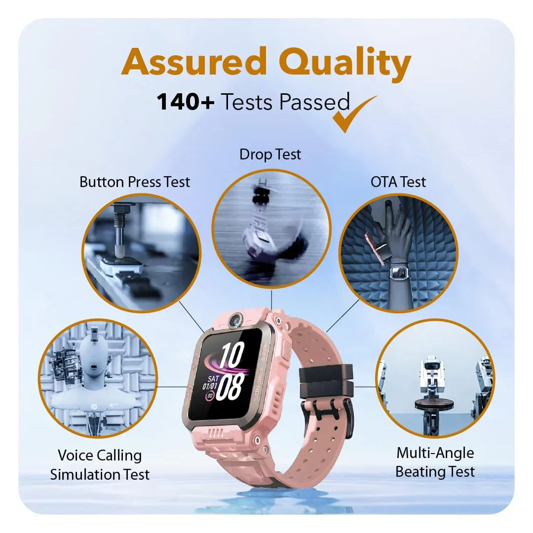 imoo Kids Watch Phone Z7 [4G Cellular + GPS + Health], 4G Smartwatch, HD Video & Voice Call, GPS Enabled with 14 Days Historical Track, Kids Emotion. - Jaiman Toys