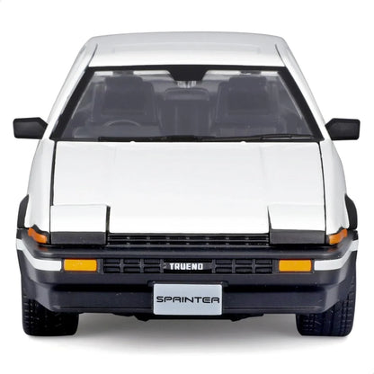 Maisto 1:24 Toyota Sprinter Trueno AE86 White | Licensed Diecast Scale Model Car Collectible