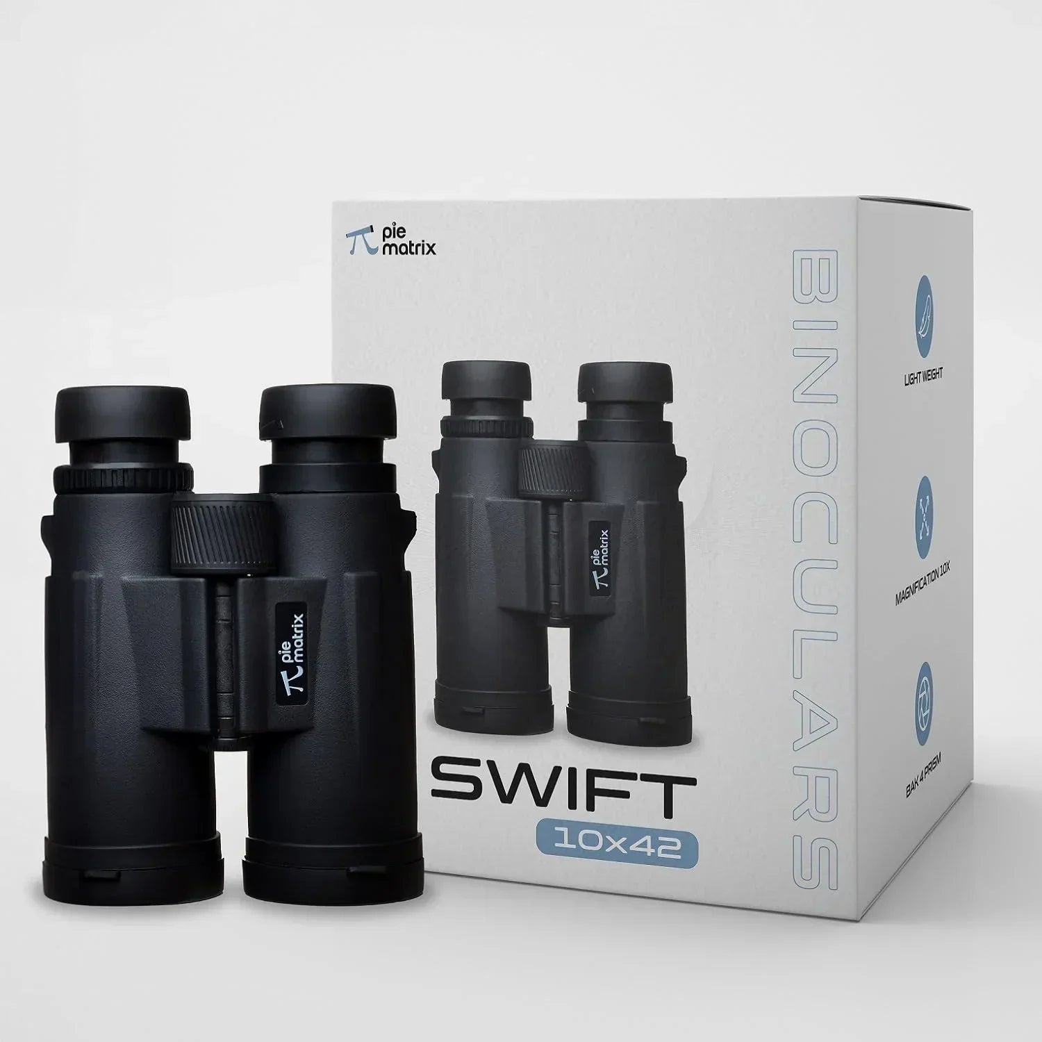 Pie Matrix Swift S10 10X42 Real Binoculars Field View 119 m/1000 m - Jaiman Toys