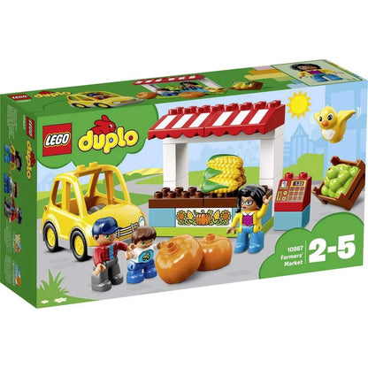 LEGO 10867 Duplo Town Farmers Market (26 Pcs) – Educational Building Blocks Set for Kids 2–5 Years, Multicolor