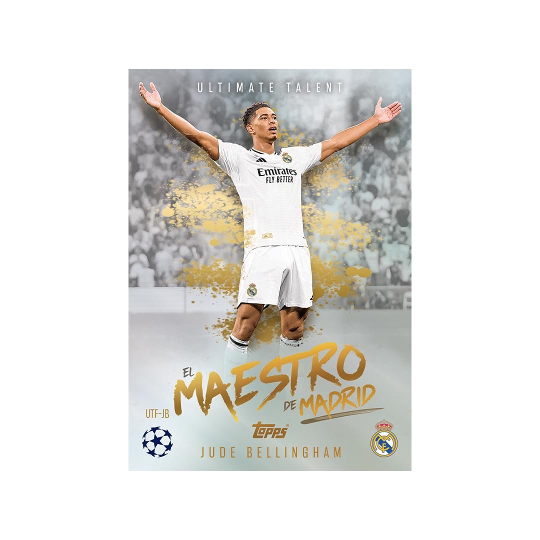 Topps UEFA Champions League Match Attax 24/25 Trading and Collectible Card Game (Multipack of 12)