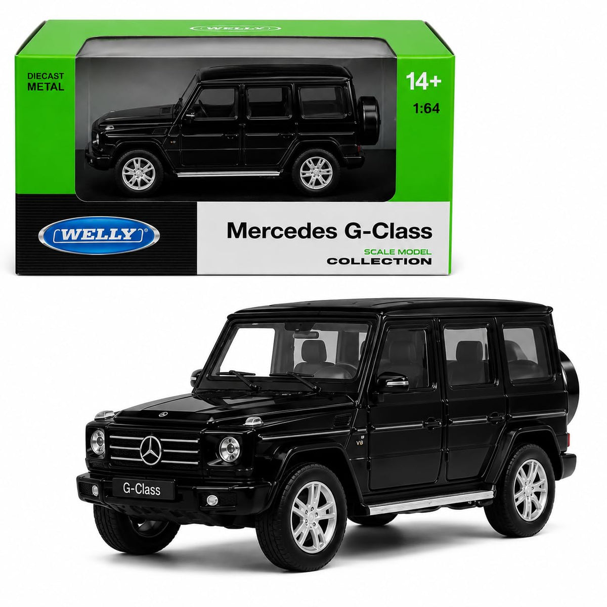 Welly 1:64 Mercedes-Benz G-Class Black