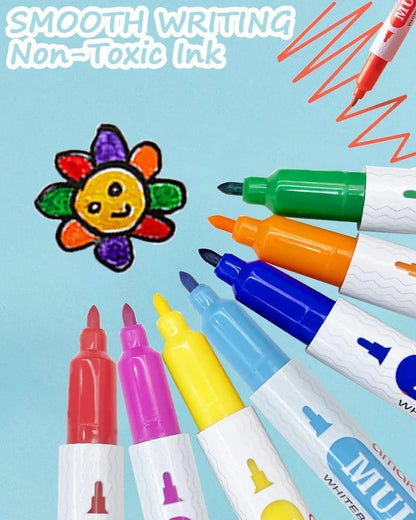 DIY Floating Whiteboard Marker With Creative Spoon (12 Colours).