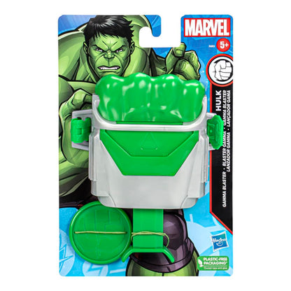 (Damaged Box) Marvel Hulk Gamma Smash Fist Launcher Toy | Super Hero Role Play Blaster for Kids 5+