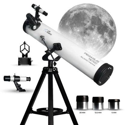 Pegasus 76700 HD Telescope – Explore Moon, Planets & Deep Space in Ultra Clarity - Jaiman Toys