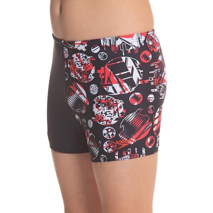 Speedo Kids Glitchamp All Over Aquashort – Boys Swim Shorts - Jaiman Toys