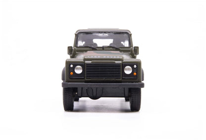 Welly 1:38 Land Rover Defender Military Camouflage Die-Cast Model
