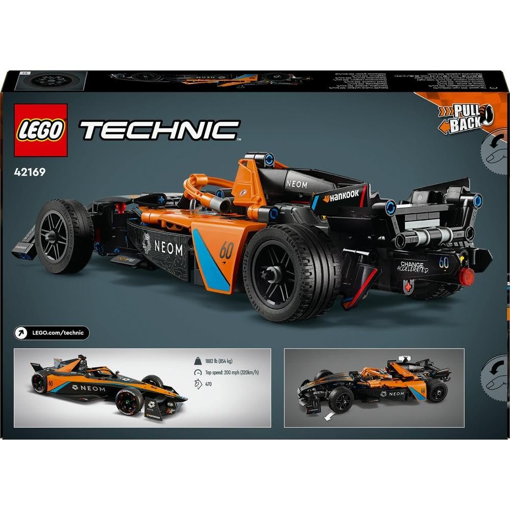 LEGO 42169 Technic NEOM McLaren Formula E Race Car