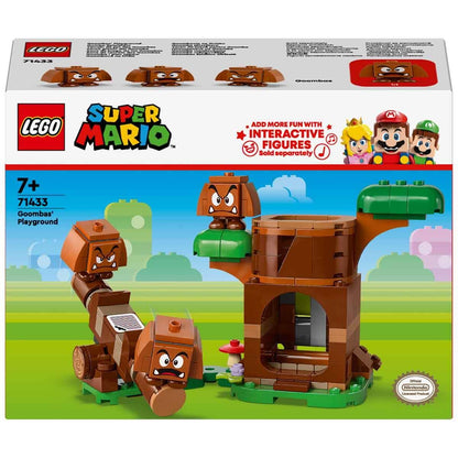 LEGO Super Mario Nintendo Collectible Goombas Playground, Creative Game with Rocker, 3 Video Game Character Figures, Gift for Boys and Girls Ages 7 and Up 71433