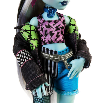 Monster High Frankie Stein Doll – With Pet Dog & Accessories - Jaiman Toys