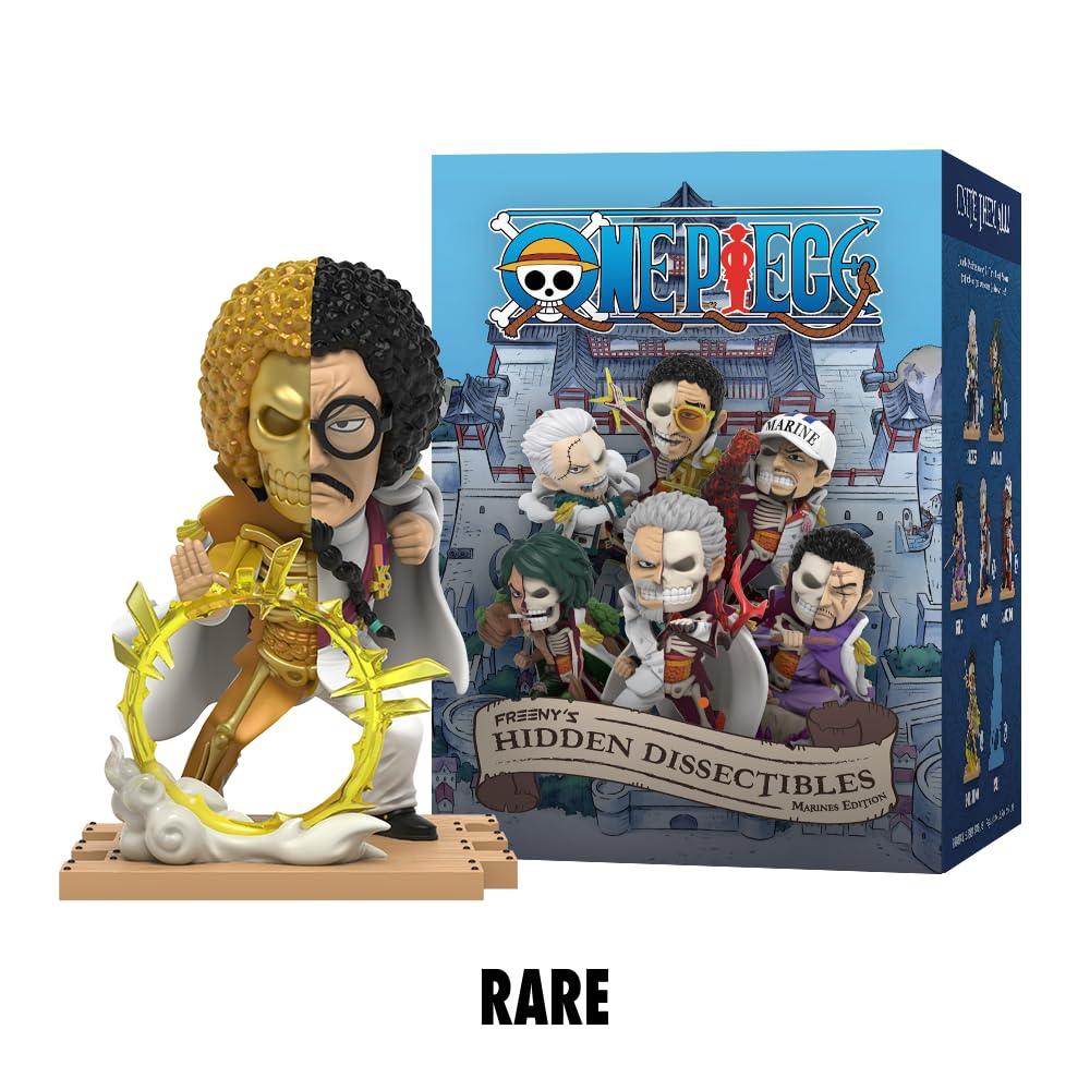 Mighty Jaxx Ultimate Action figure One Piece Freeny's Hidden Dissectibles: Marines Edition Blind Box (1 Random Figure) - Jaiman Toys