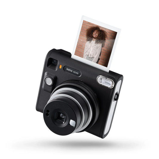 Fujifilm Instax Square SQ40 Black (With Free 10 Film Shot) - Jaiman Toys