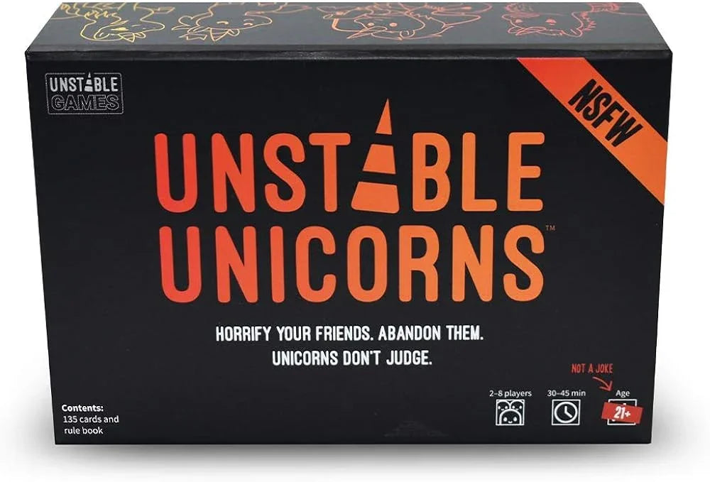Unstable Unicorns NSFW Edition Card Game - Jaiman Toys