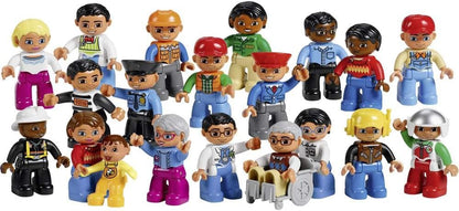 LEGO Education 45010 Community People Set – 21-Piece Preschool Role Play & Social Learning Figures for Ages 2–5 Years