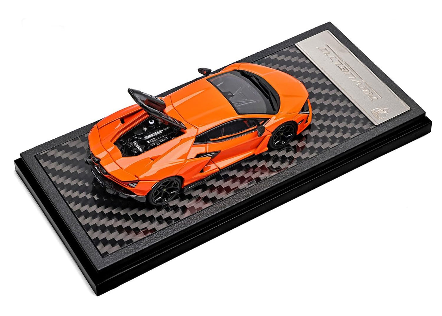 LCD Models 1:64 Lamborghini Revuelto Coupe Orange Die-Cast Model Car | Premium Collectible Supercar