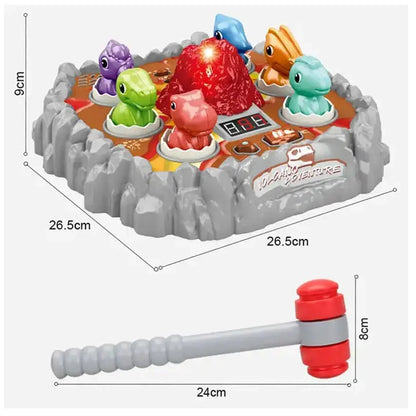 Whack A Dinosaur Game for Toddlers, Intractive Dinosaurs Wack A Mole Game - Jaiman Toys