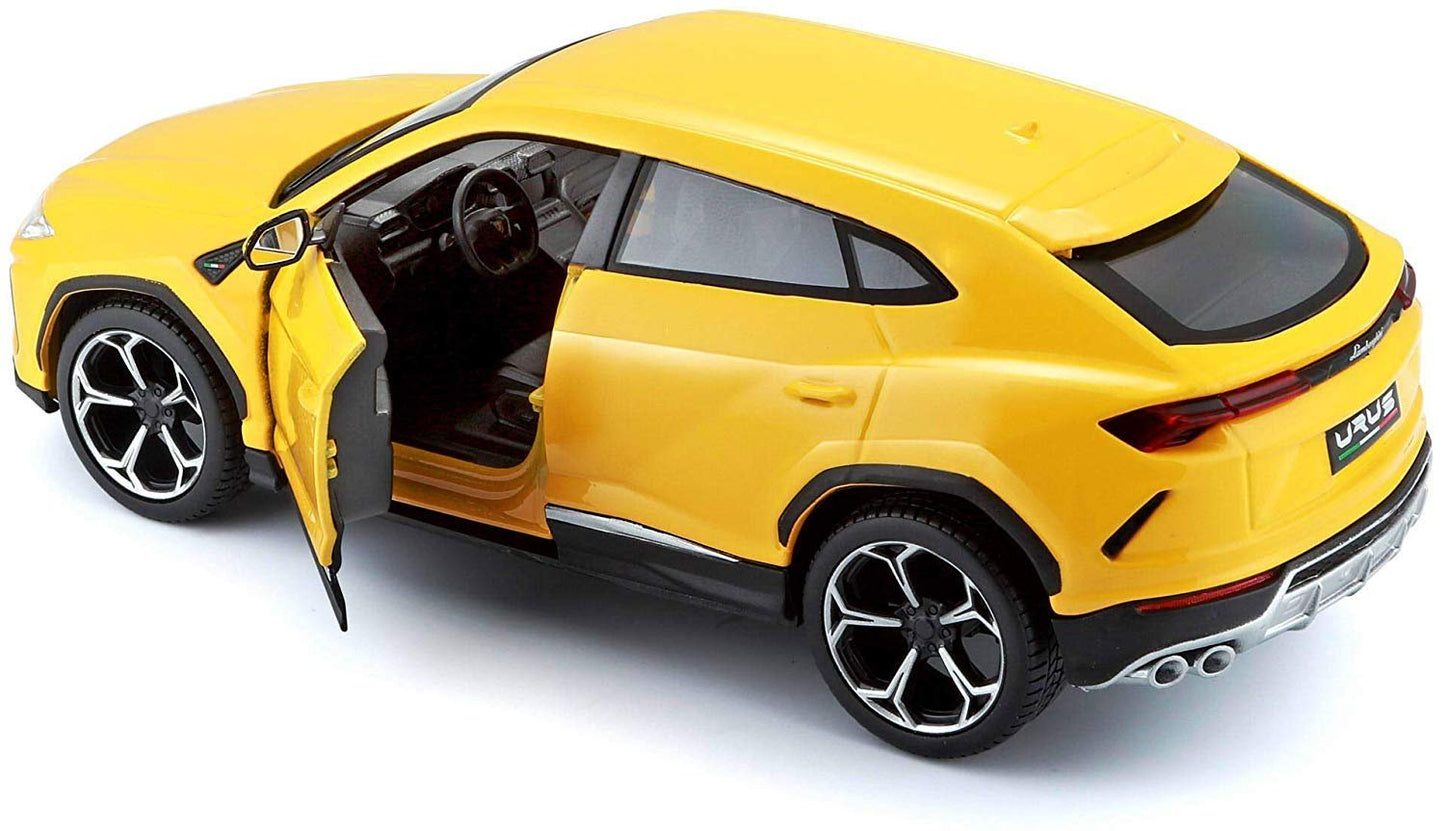 Maisto Metal Diecast Car 1/24 Lamborghini Urus, Yellow