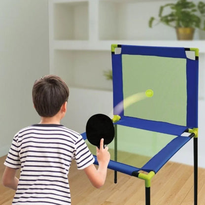 Innov8 Rebound Pong Table, Indoor/Outdoor Game Set with 2 Paddles and 2 Balls - Jaiman Toys