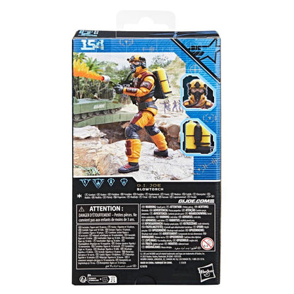 G.I. Joe Classified Series Blowtorch – 6 Inch Action Figure with 10 Accessories - Jaiman Toys