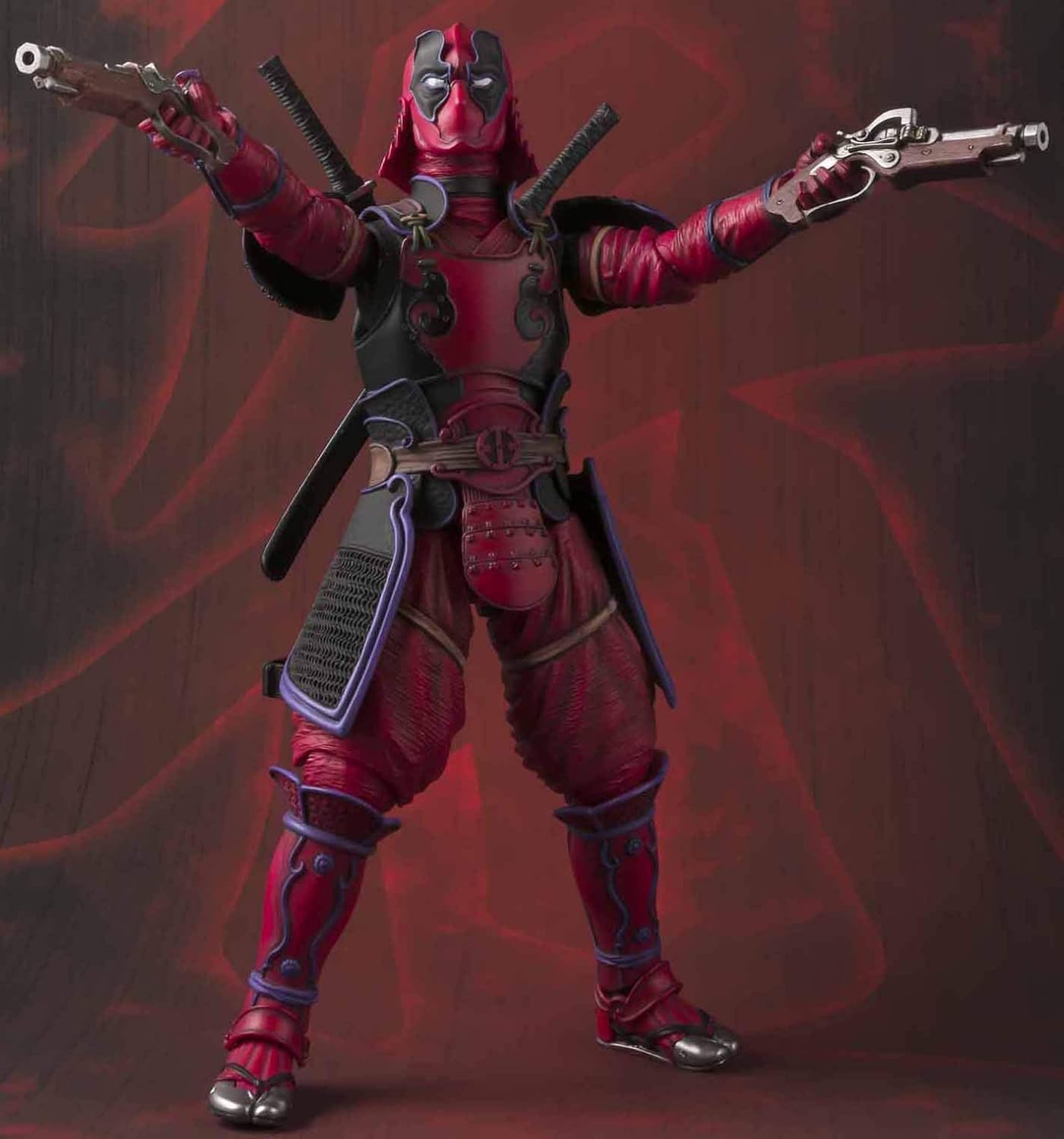 Deadpool Samurai Action Figure – Marvel Comics Collectible with Accessories