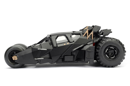Jada Batman The Dark Knight Batmobile 1:24 Die-Cast Model With Figure – Premium DC Collectible