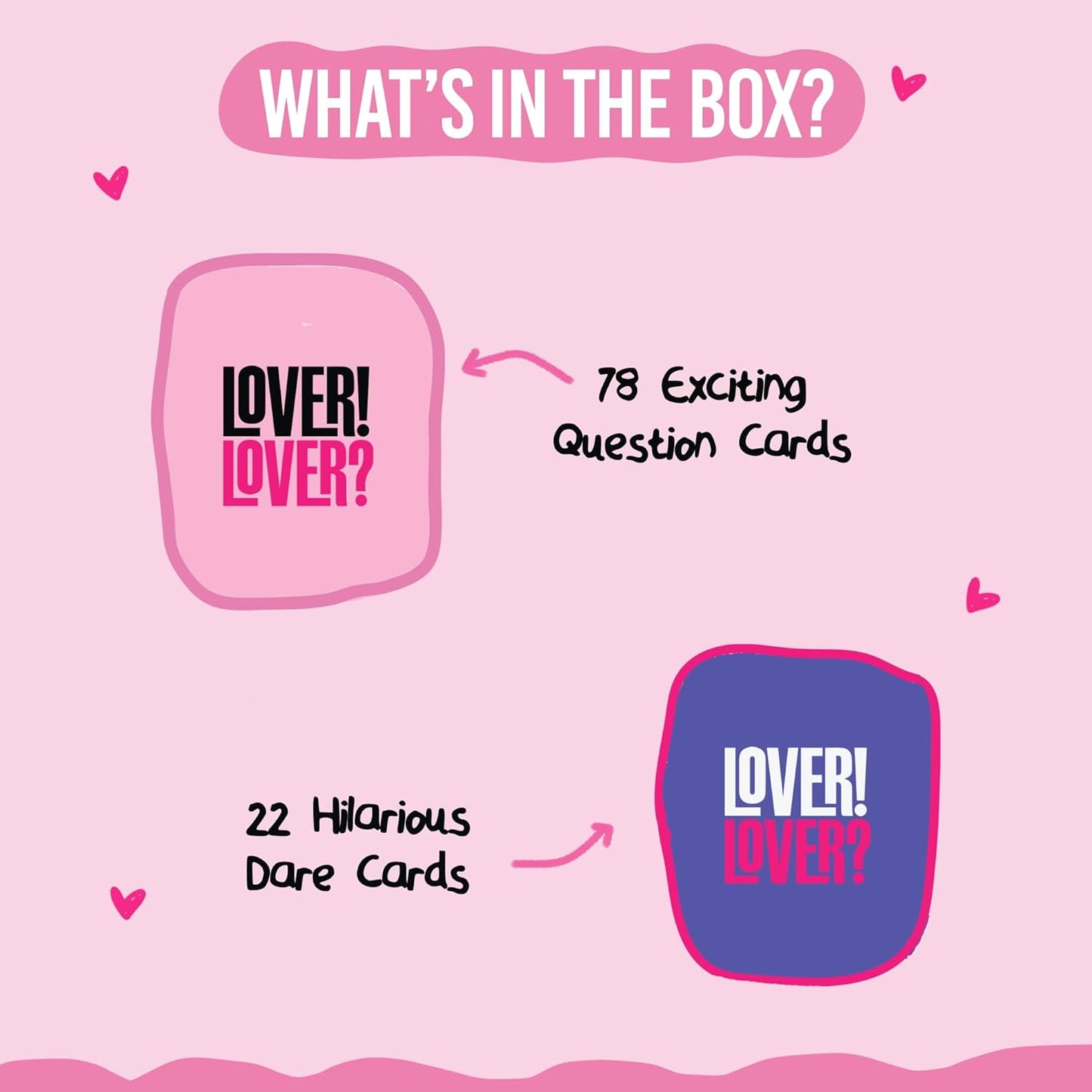 Lover Lover: The Ultimate Card Game for Couples | Goofy, Romantic Fun for Date Nights & Beyond!