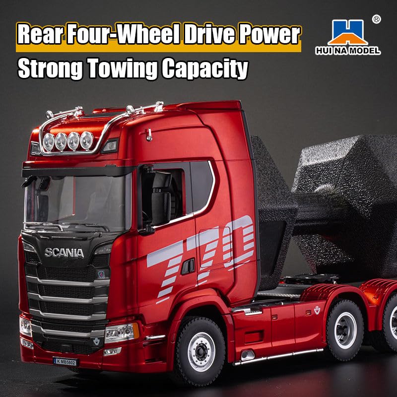 Huina 1501A 1:18 Scania 770 S V8 RC Tractor Truck | 19-Channel 2.4
