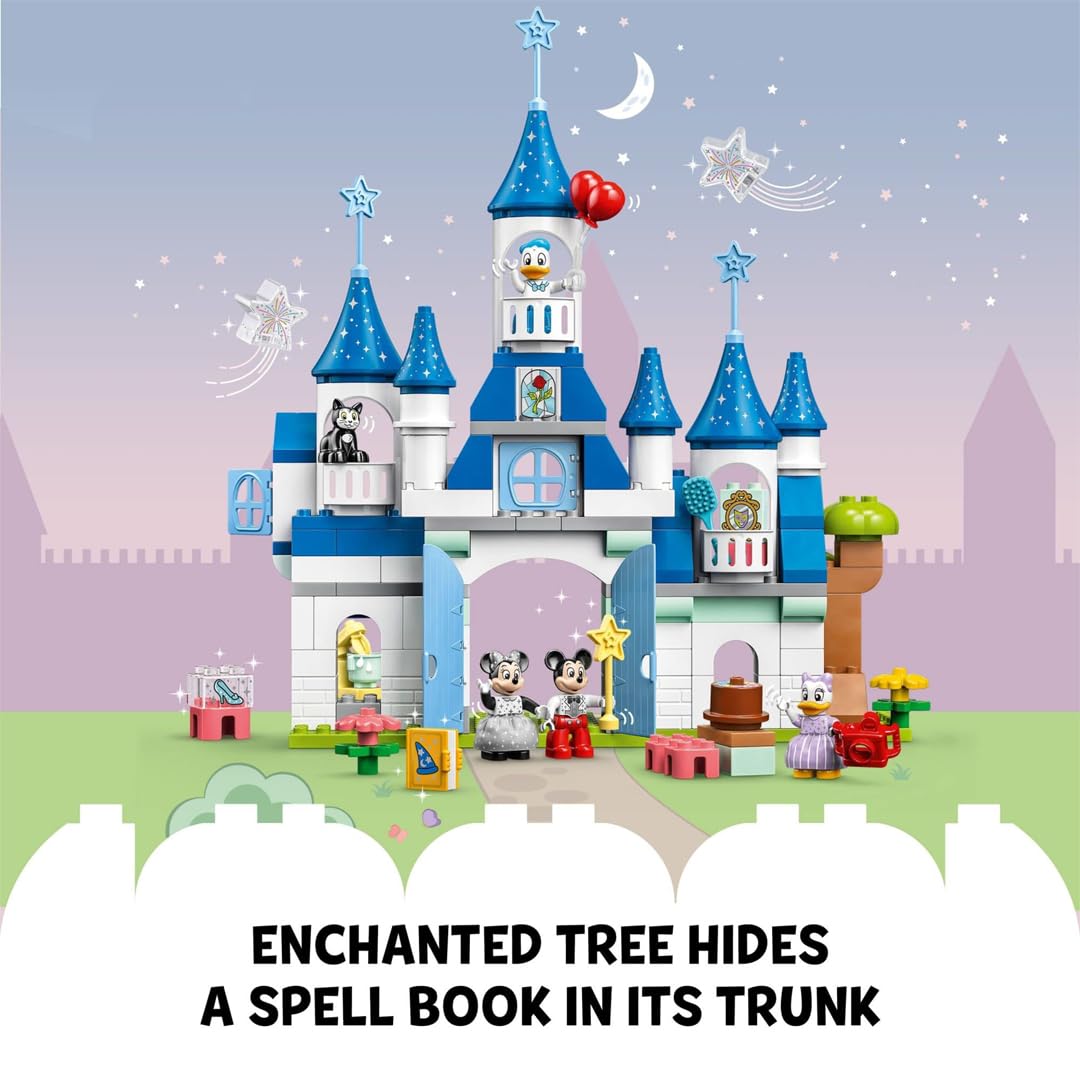 LEGO 10998 DUPLO Disney 3 in 1 Magic Castle Building Set (160 Pieces)