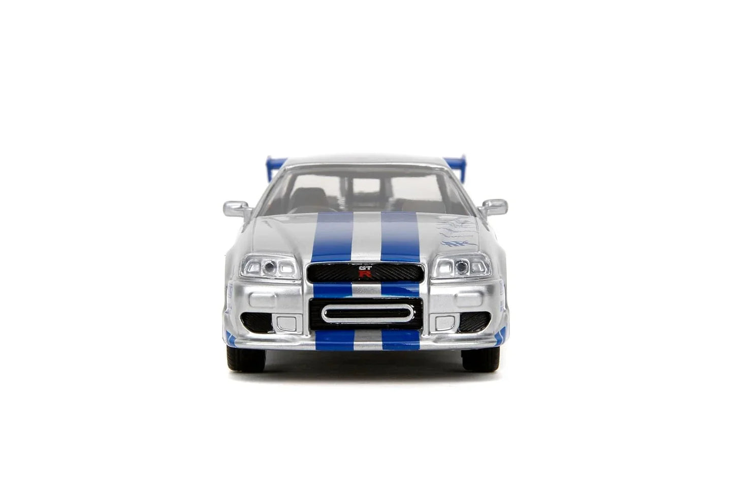 Jada Fast & Furious 1:32 Scale 2002 Nissan Skyline GTR R34 – Silver Die-Cast Car