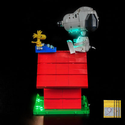 LED Lighting Compatible with LEGO 21368 Ideas Peanuts: Snoopy’s Doghouse