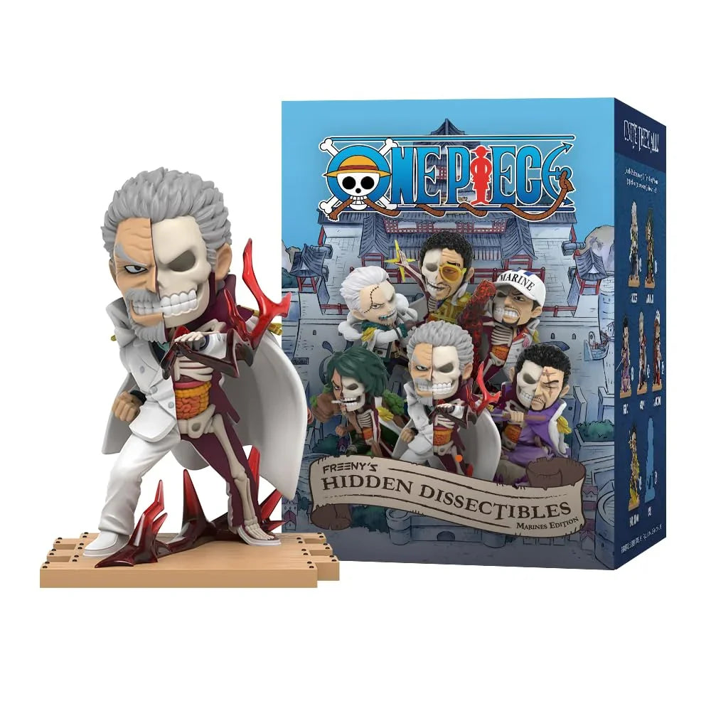 Mighty Jaxx Ultimate Action figure One Piece Freeny's Hidden Dissectibles: Marines Edition Blind Box (1 Random Figure) - Jaiman Toys