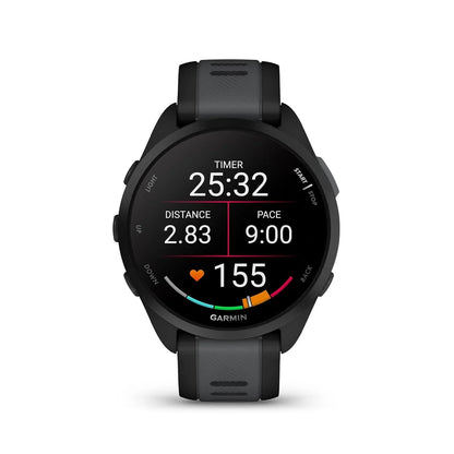 Garmin Forerunner 165 Music, Running Smartwatch, Colorful AMOLED Display, Training Metrics and Recovery Insights, Music on Your Wrist, Black/Slate Gray - Jaiman Toys