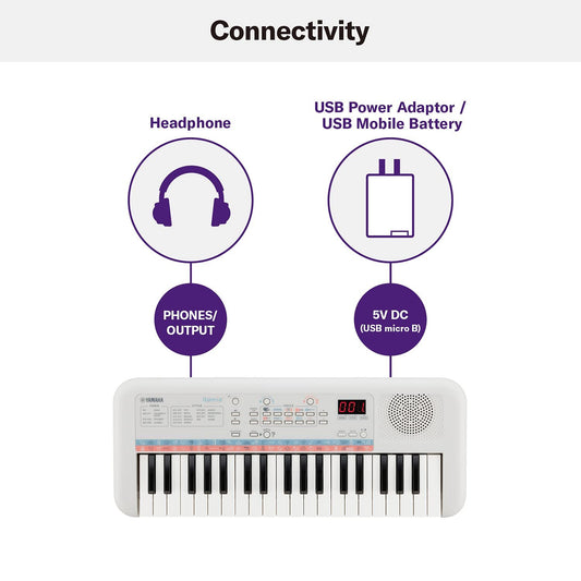 (Box Damage) Yamaha Remie PSS-E30 37-Key Portable Mini Keyboard