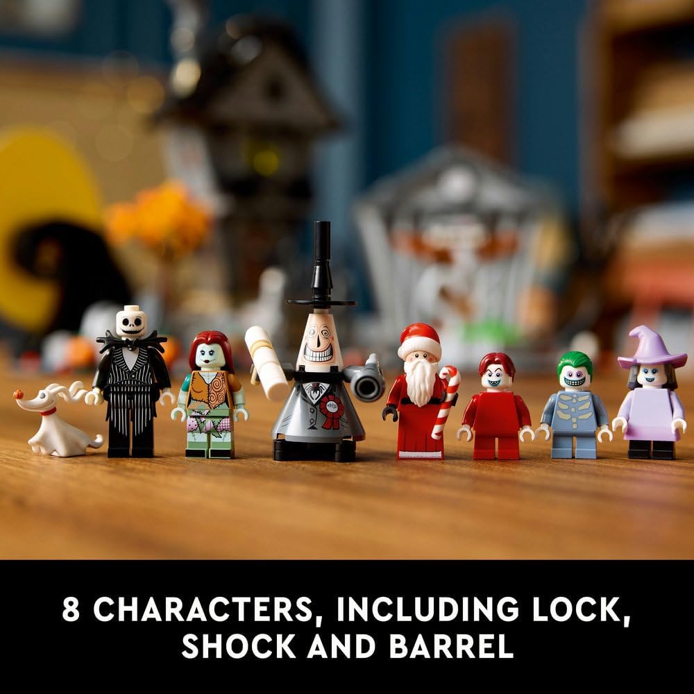 LEGO Ideas 21351 The Nightmare Before Christmas Diorama Kit (2193 Pieces)