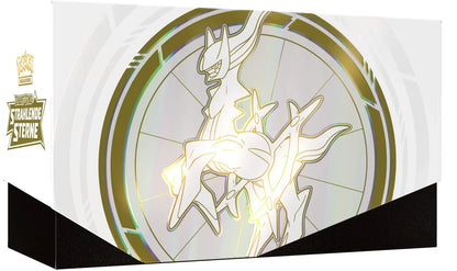 Original Pokémon TCG Sword & Shield: Brilliant Stars Elite Trainer Box – Arceus Edition, 8 Booster Packs, Official Pokémon ETB