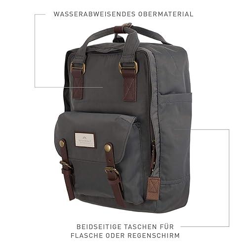 Doughnut Macaroon Multicolor 16L Backpack – Lightweight Water-Repellent Daypack for Girls & Women (Travel, School, College, Daily Use) - Jaiman Toys