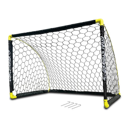 Innov8 Folding Goal Striker Folding Soccer | Goalpost | Portable Training Net | Portable with Ground Stakes | Quick Setup | Durable - Jaiman Toys