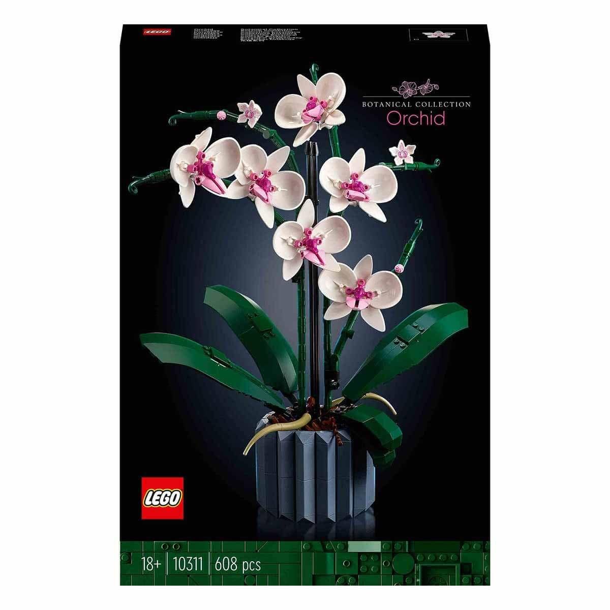 LEGO 10311! Orchid Plant Decor Building Kit For The Kids Age 18+ (608 Pieces)