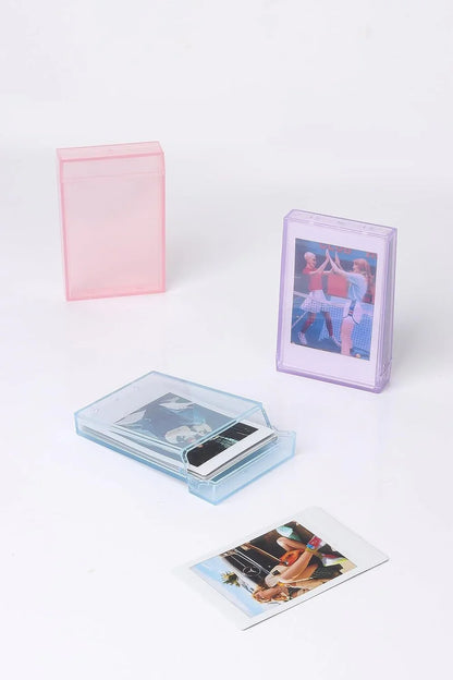 Fujifilm Instax Mini 90 Camera + 20 Shot Films + 1x Instax Photo Storage Box (Brown, Instax Mini 90) - Jaiman Toys