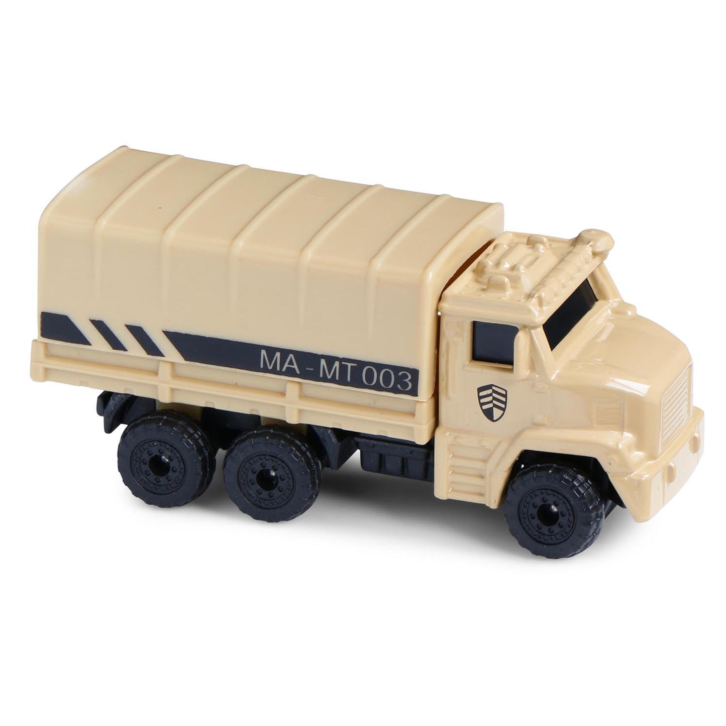 Brave Force Commando Die-Cast Military Vehicles 4-Piece Set – Tank, SUV & Trucks