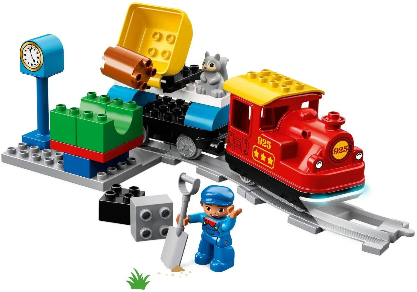 LEGO 10874 Duplo Town Steam Train (59 Pcs) – Educational Building Blocks Set for Kids 2–5 Years