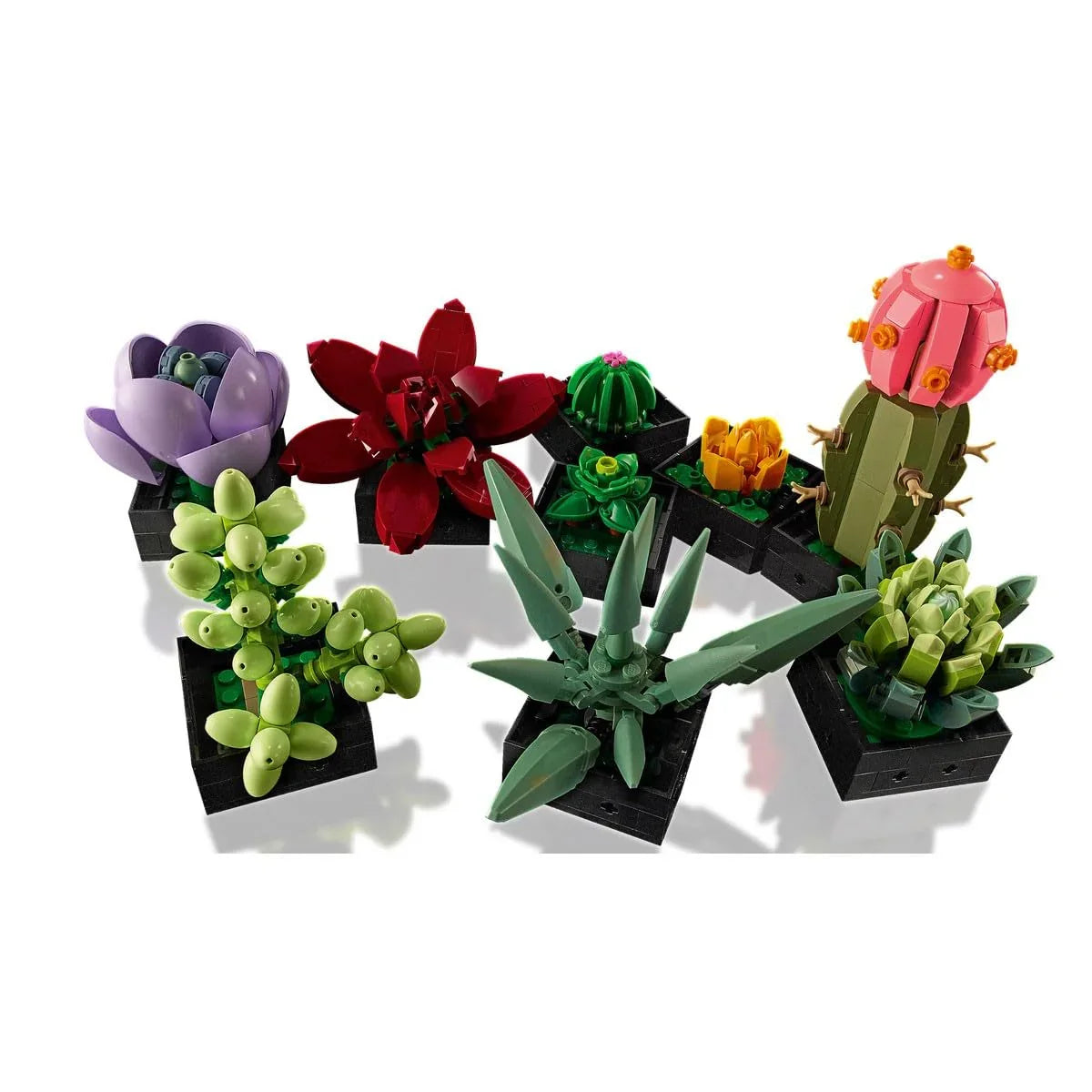 LEGO 10309 Succulents Plant Decor Building Kit For The Kids Age 18+ (771 Pieces) - Botanical Collection