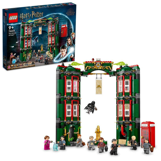 LEGO Harry Potter The Ministry of Magic 76403 Building Kit (990 Pieces)|Multicolor