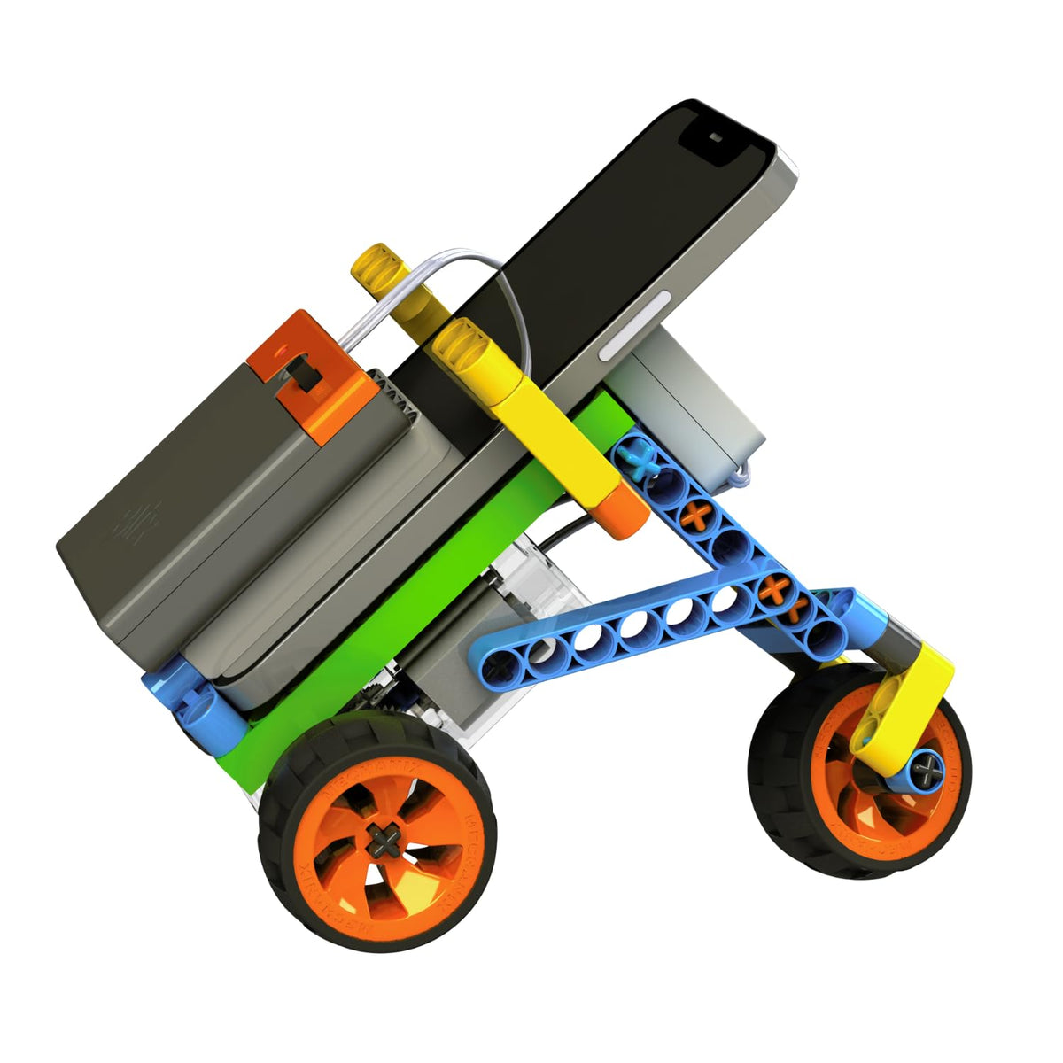 Blix RC Explorers 8-in-1 – DIY 2.4GHz Remote Control Robot Building Kit, Ages 8+
