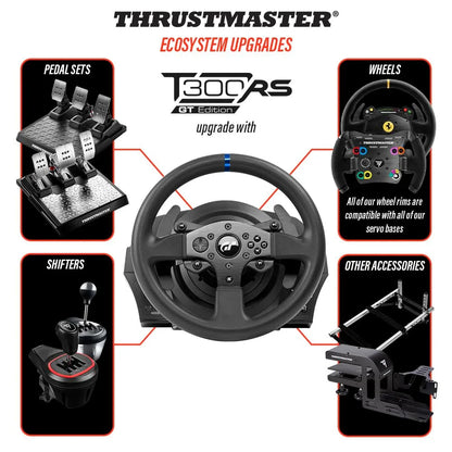 Thrustmaster T300 RS GT Edition | Racing Game Wheel | Force Feedback | PC/PS3/PS4/Work with PS5 - Jaiman Toys