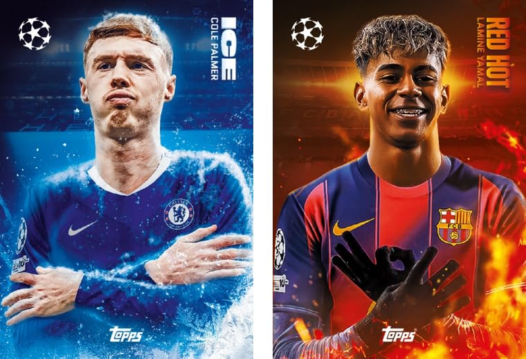 Topps UEFA Champions League Match Attax 2025-26 Trading and Collectible Card Game (The Masters LE Pack)
