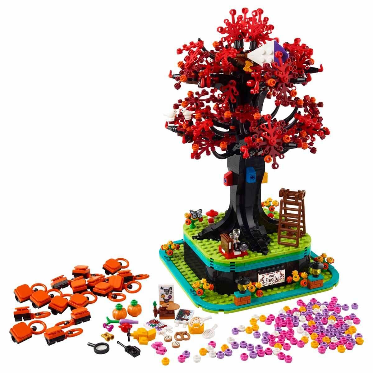 LEGO 21346 Ideas Family Tree Building Blocks Toy Set, Gift for Adults (1040 Pieces)-Botanical Collection